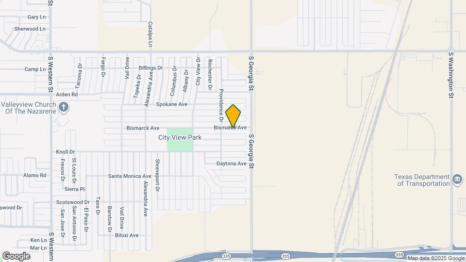 2803 Bismarck Ave Map and Location Details