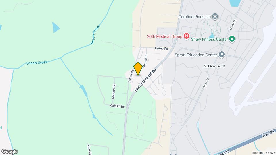 5418 Glenn St Map and Location Details