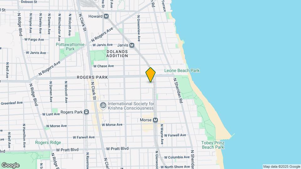 1414 W Estes Ave, Unit 3 Mapa y Detalles de la Ubicación