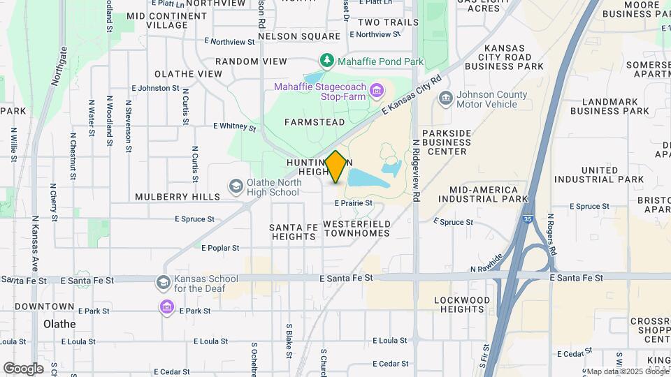 1063 E Huntington Cir Map and Location Details