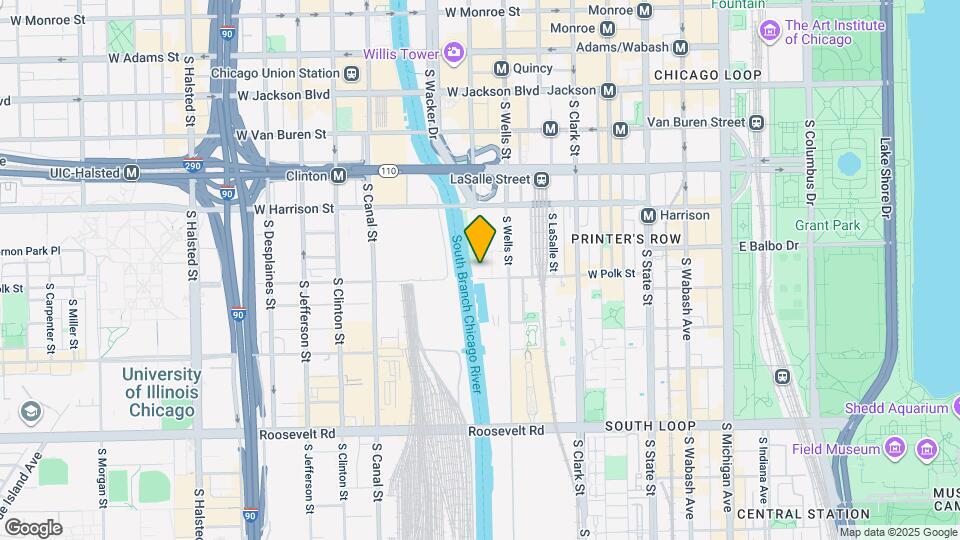 234 W Polk St Map and Location Details