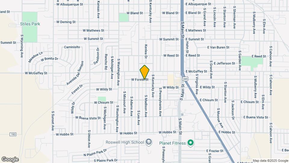 410 W Forest St Map and Location Details