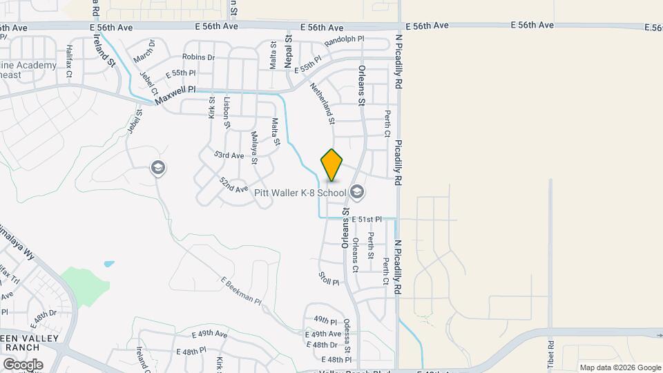 5178 Netherland St Map and Location Details