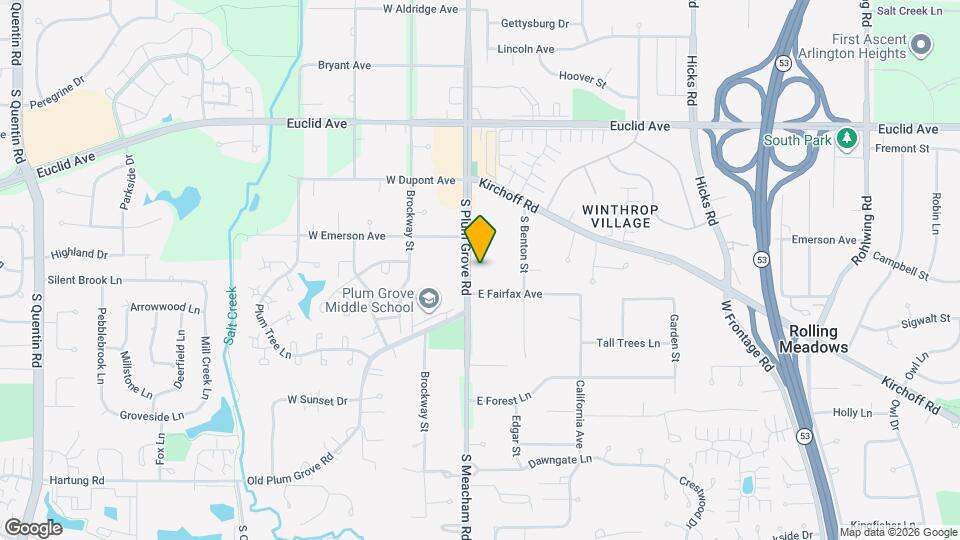2470 Plum Grove Rd Mapa y Detalles de la Ubicación