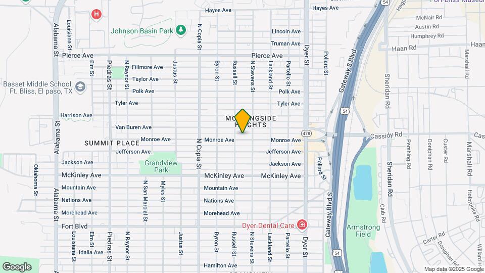 3611 Monroe Ave, Unit 3611 Unit 1 Mapa y Detalles de la Ubicación