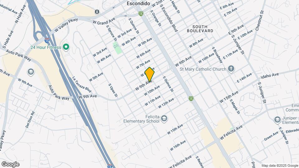 727-731 W 9th Ave Map and Location Details