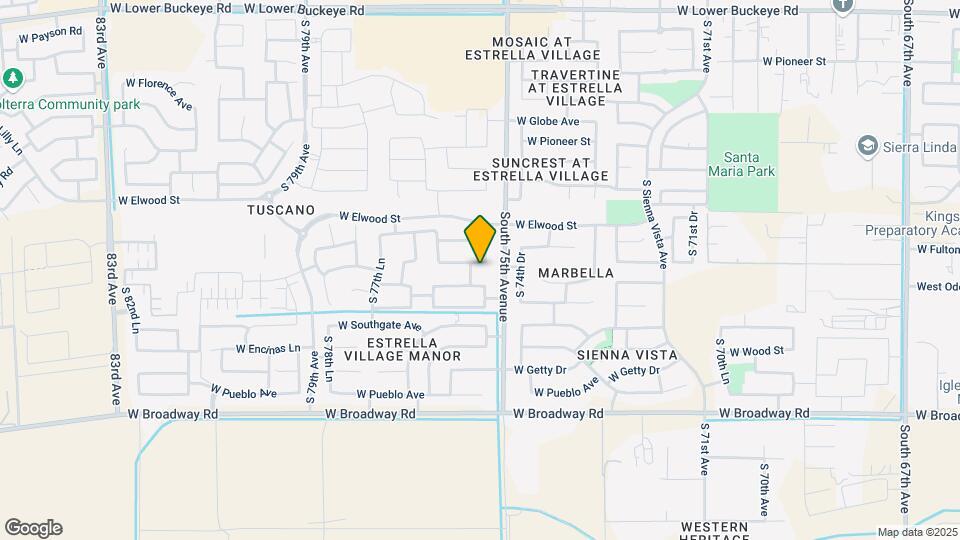 7513 W Illini St Map and Location Details