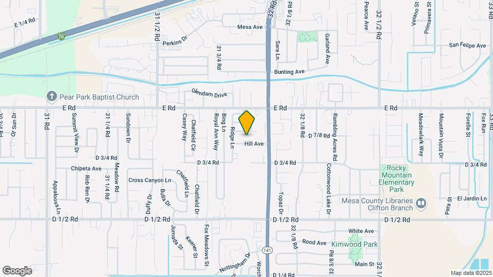 3190 1/2 Hill Ave, Unit 2 Map and Location Details