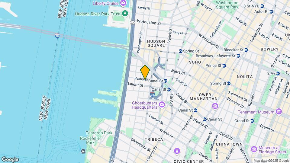 37 Vestry St Mapa y Detalles de la Ubicación