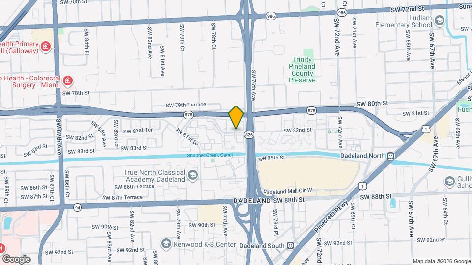 7805 Camino Real, Unit 217 Mapa y Detalles de la Ubicación