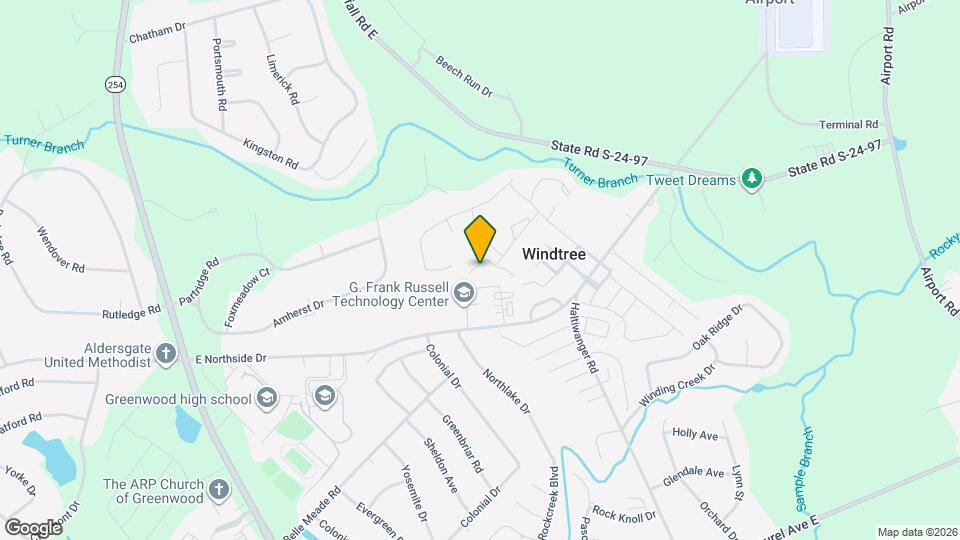 124 Windtree Ct Map and Location Details