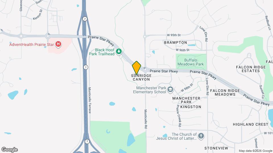 9730 Montclaire Dr Map and Location Details