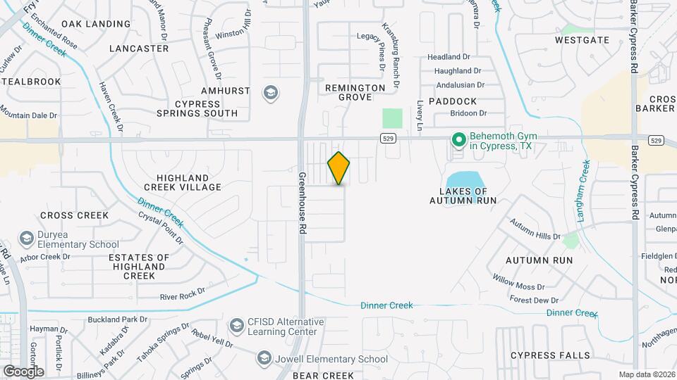 19207 Caledonia Dr Map and Location Details