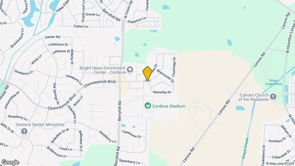 9297 Chimneyrock Blvd. Map and Location Details
