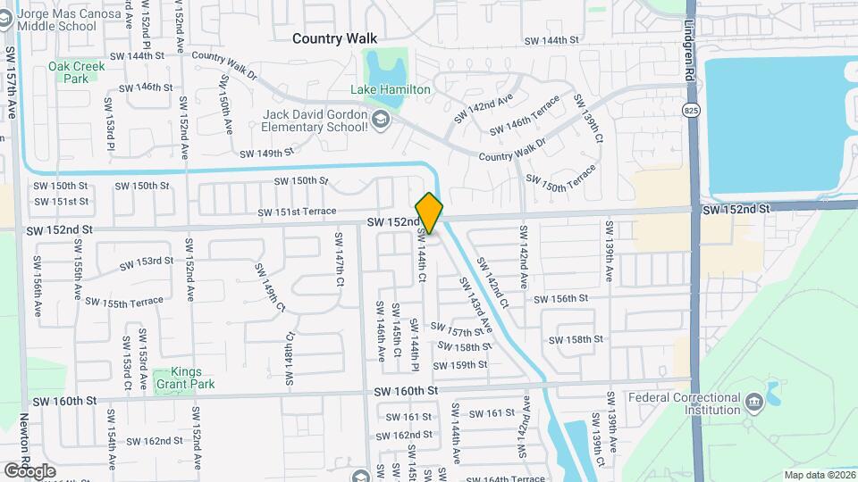 14451 SW 153rd Ter Map and Location Details