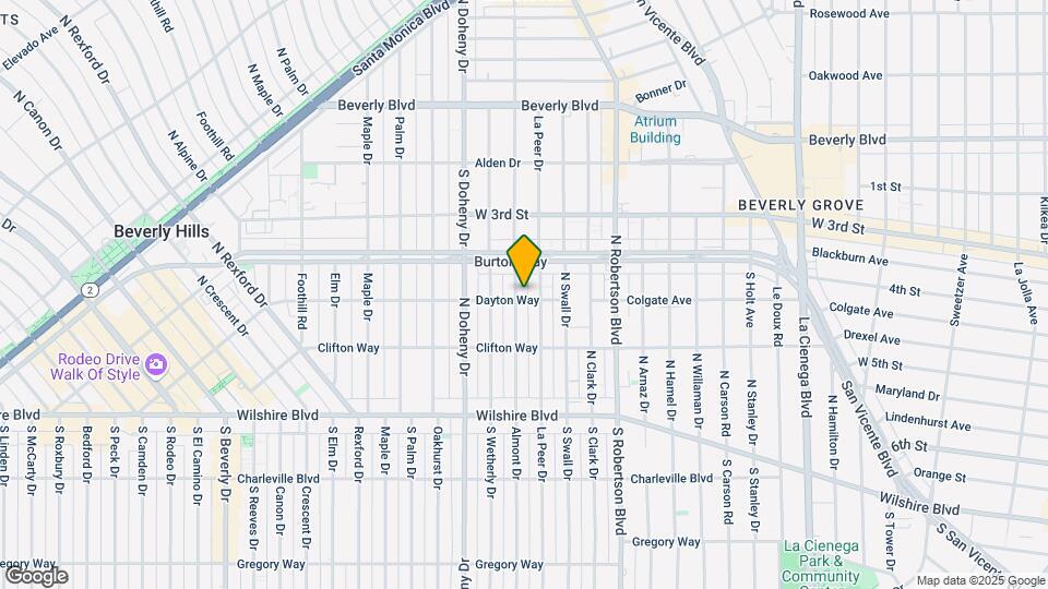 302 N Almont Dr Map and Location Details