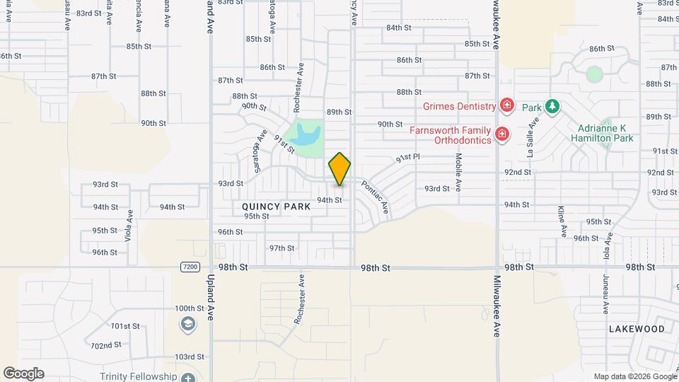 9305 Quitman Ave Map and Location Details