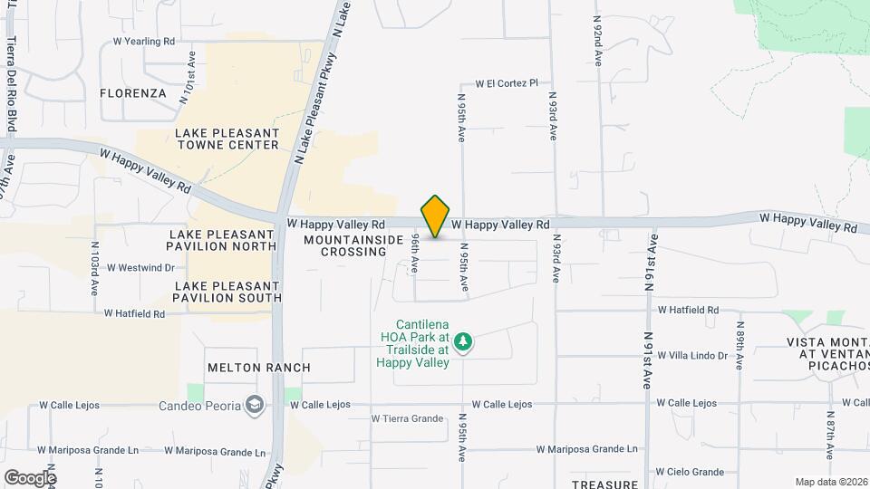 9559 W Fallen Leaf Ln Map and Location Details