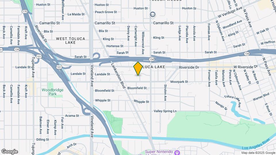 4415 Cartwright Ave Mapa y Detalles de la Ubicación
