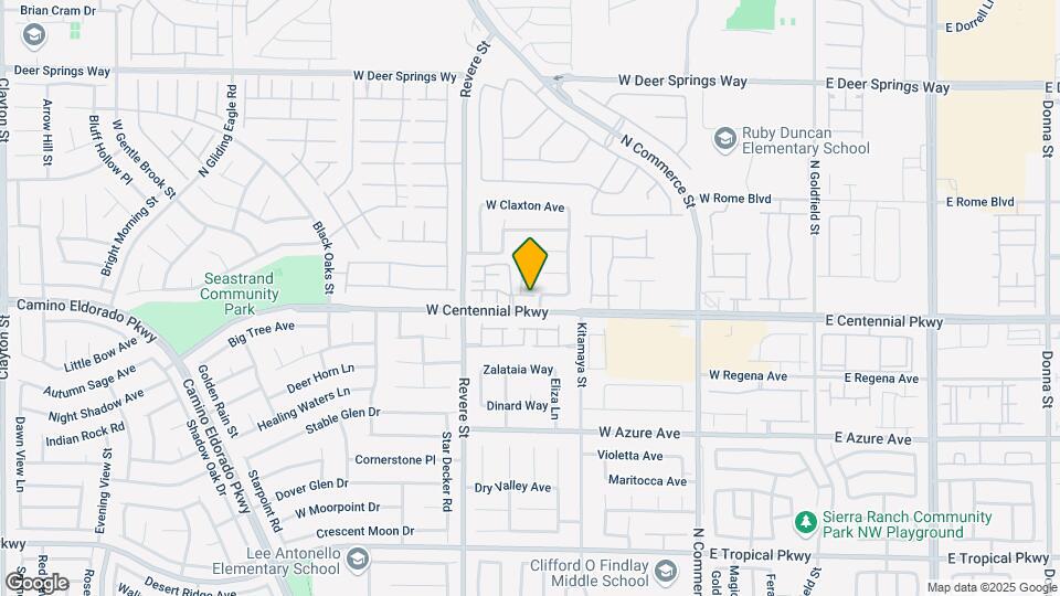 611 Desert Silk Ct Map and Location Details