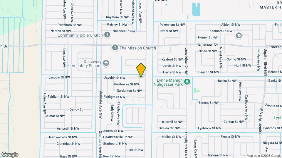 1197 Gallatin Ave NW Map and Location Details
