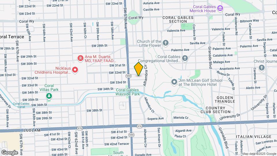 1525 Trevino Ave Map and Location Details
