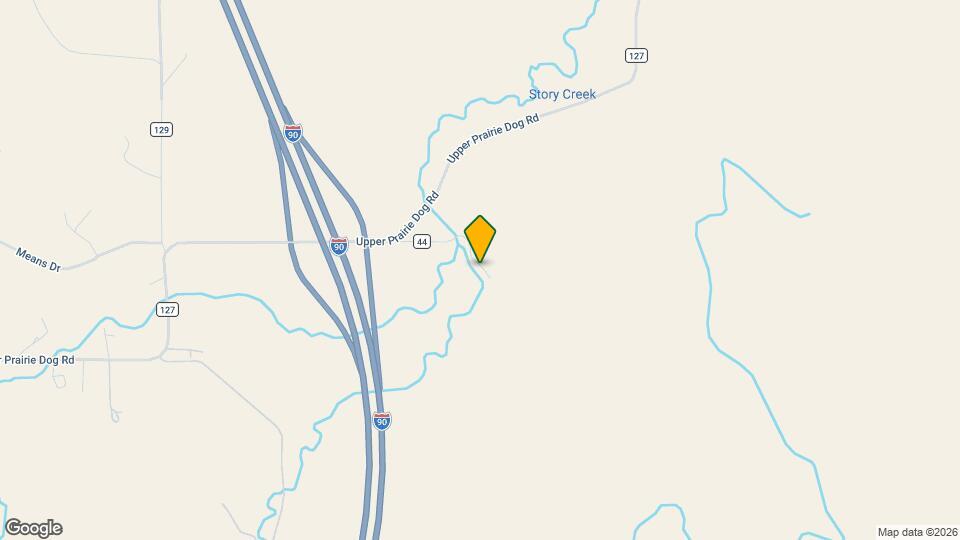 160 Upper Prairie Dog Rd Map and Location Details