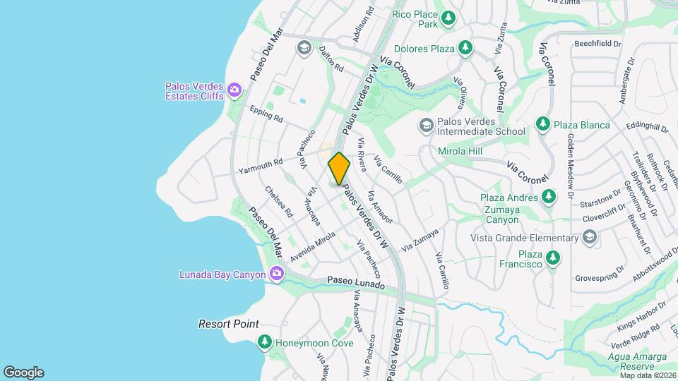 2357 Palos Verdes Dr W Map and Location Details