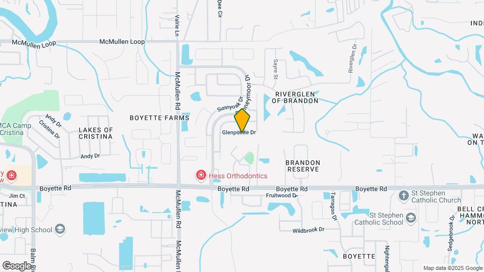 9712 Glenpointe Dr Map and Location Details