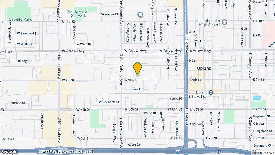 613 W 9th St Map and Location Details