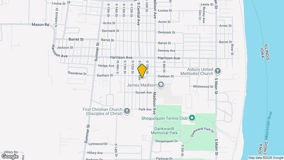2110 S Central Ave Map and Location Details