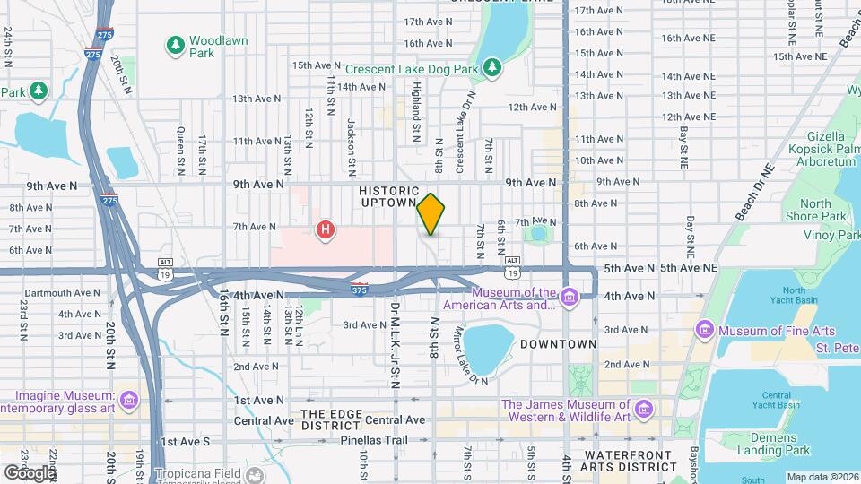 614 8th St N Map and Location Details