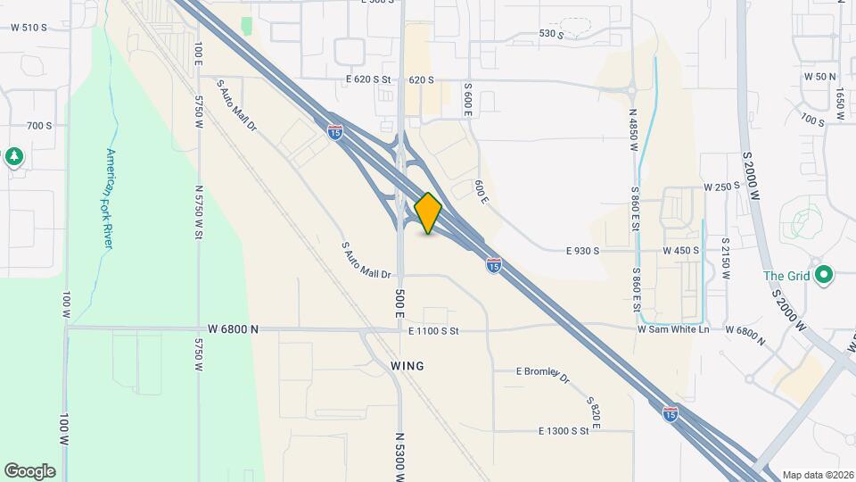 974 W 500 S Map and Location Details