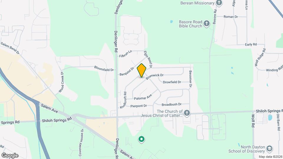 5261 Bromwick Dr Map and Location Details