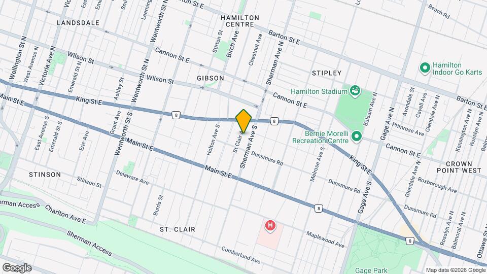 31 St Clair Ave Map and Location Details
