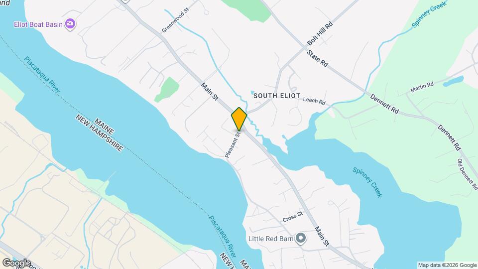 288 Pleasant St, Unit A Map and Location Details