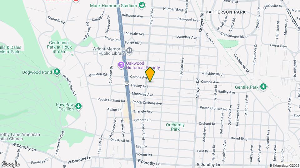 211 Hadley Ave Map and Location Details