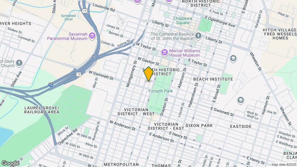 705 Howard St Map and Location Details