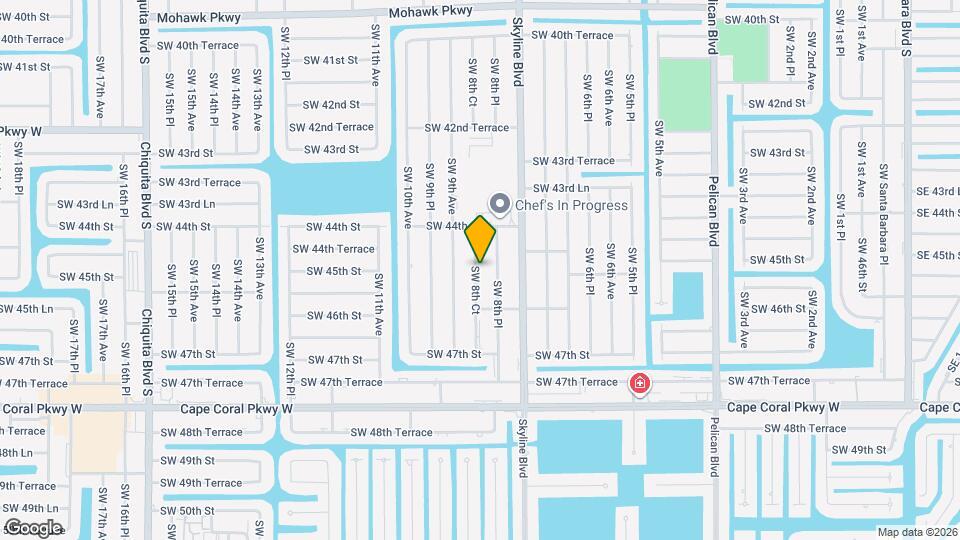 4513 SW 8th Ct Map and Location Details