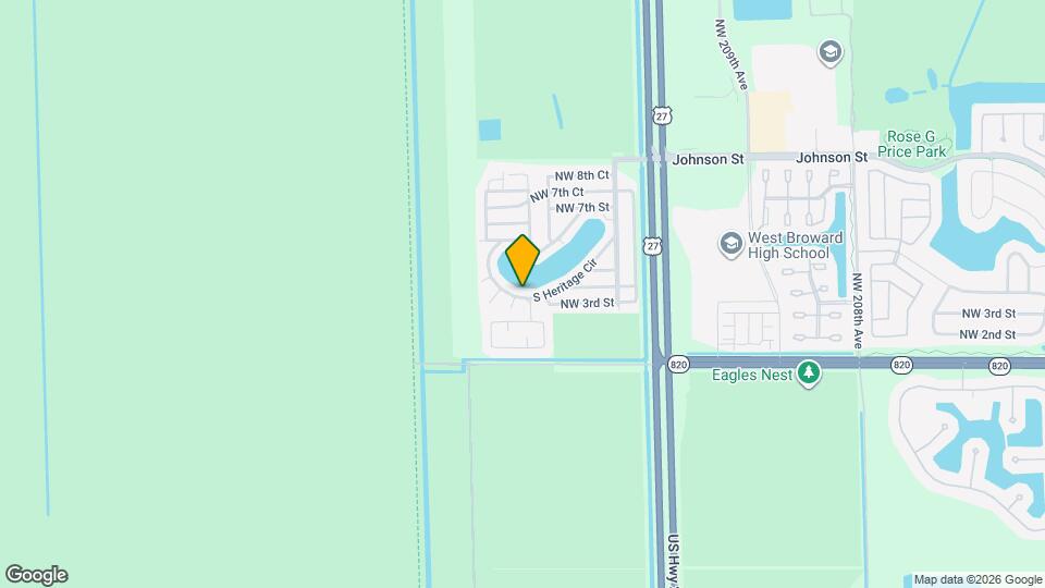 21821 S Heritage Cir Map and Location Details