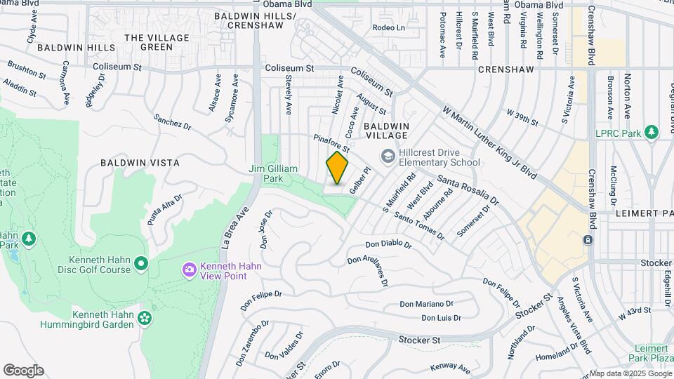 4525 Santo Tomas Dr Map and Location Details