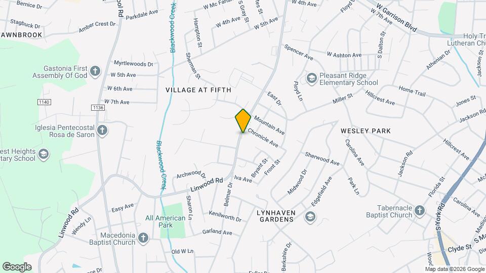 1310 Linwood Rd Map and Location Details