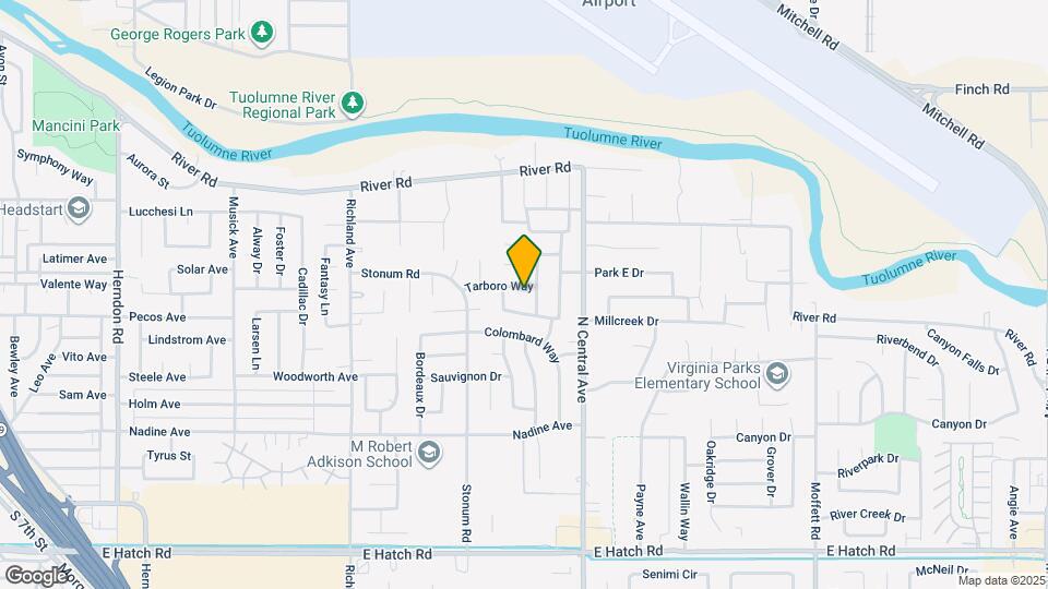 1932 Tarboro Way Map and Location Details