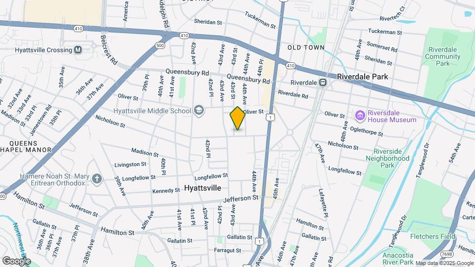 4308 Oglethorpe St Map and Location Details
