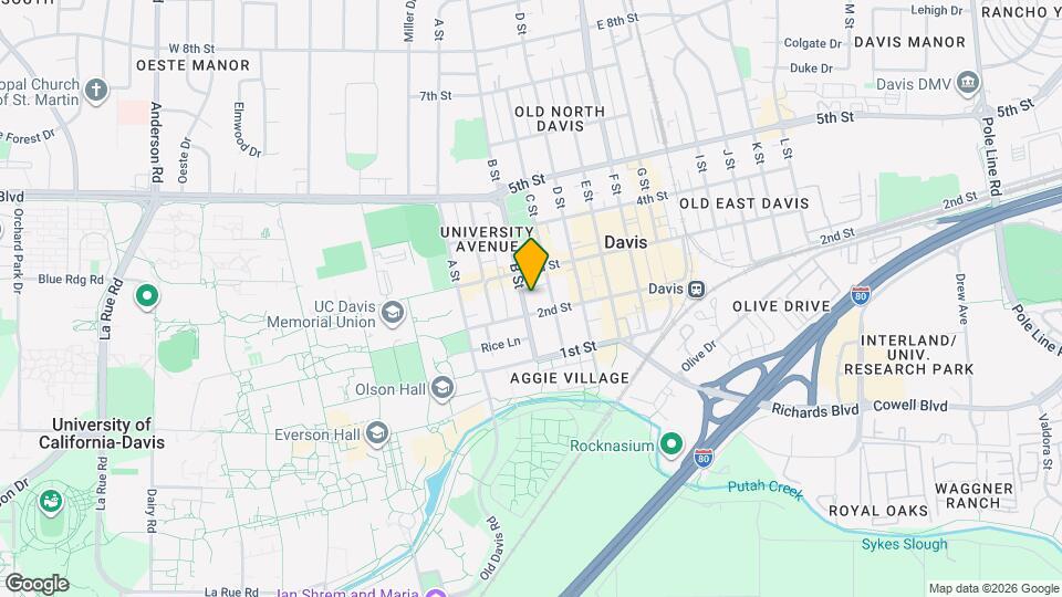 216 B St Map and Location Details