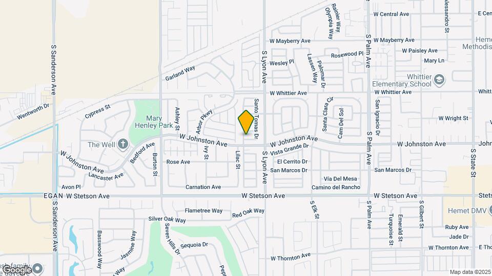 1760 Santo Domingo Way Map and Location Details