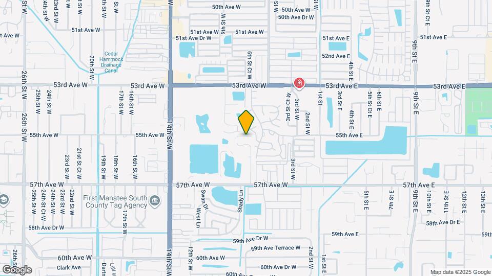 5509 Fountain Lake Cir Map and Location Details