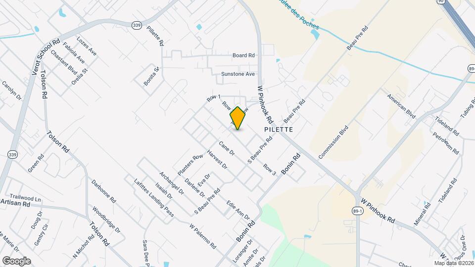 201 Row 3 Mapa y Detalles de la Ubicación