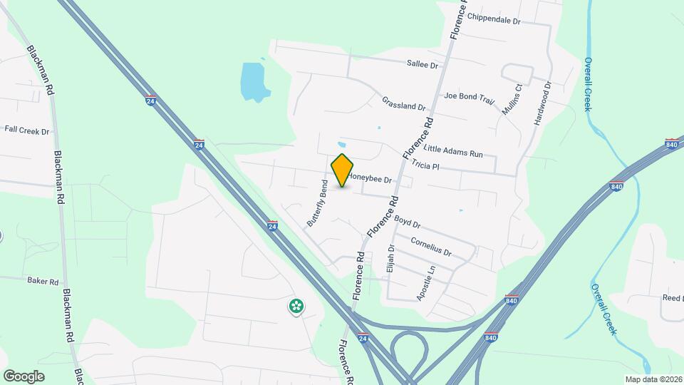 5137 Cicada Cir Map and Location Details