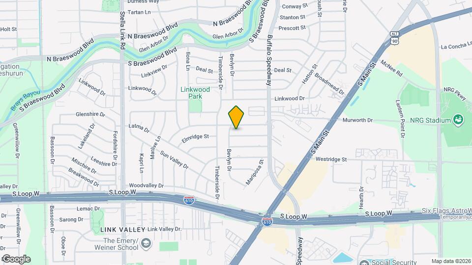 3322 Elmridge St Map and Location Details